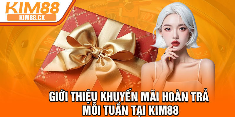 Giới thiệu khuyến mãi hoàn trả mỗi tuần tại Kim88